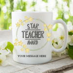 Star Teacher Award - Personalised Mug