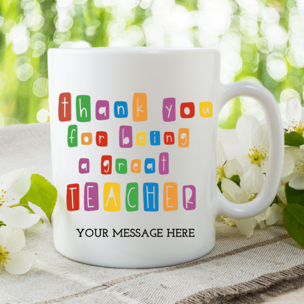 Thank You ... Teacher - Personalised Mug