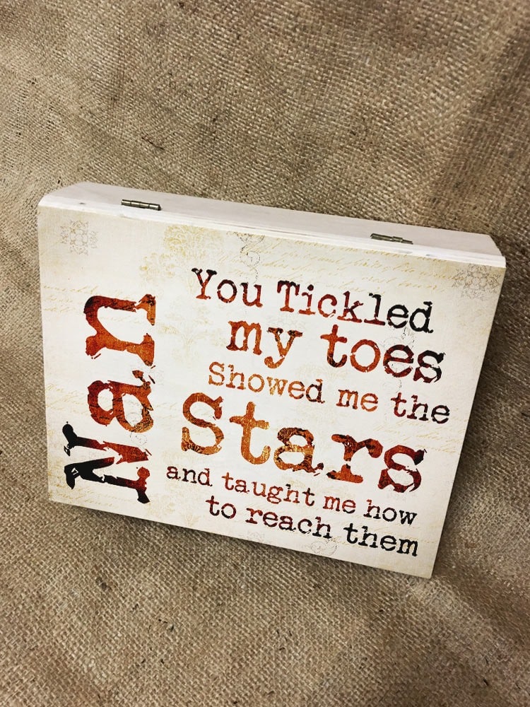 NANBOX06.jpeg Nan You Tickled ... - Wooden Box - Image 1