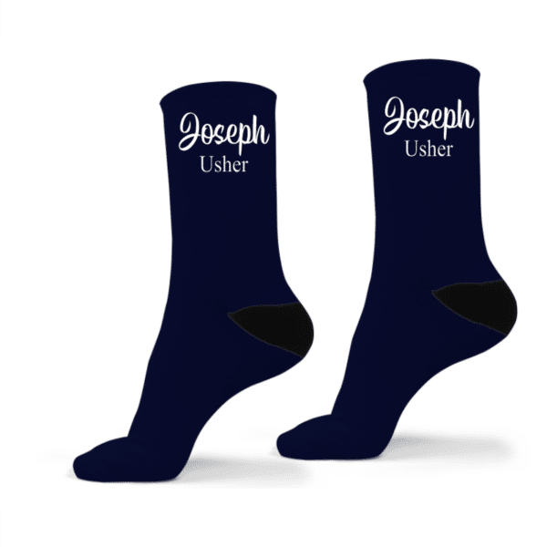 Personalised Socks - Blue