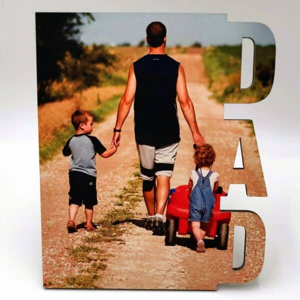DAD - Vertical Personalised Photo Frame