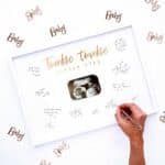 Baby Scan Frame Baby Shower - Guest Book Alternative
