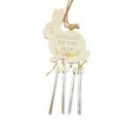 Wooden Bunny Wind Chimes