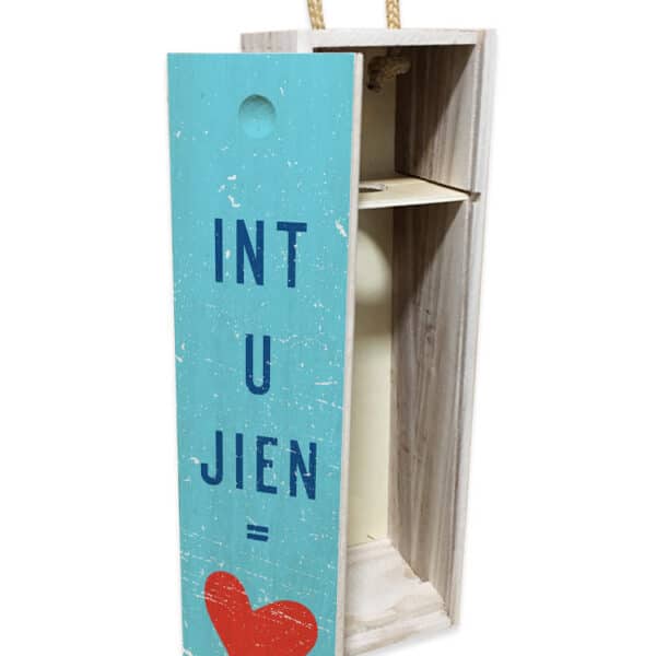 Int + Jien = - Pull Lid Wine Box