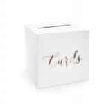 Cardboard Rose Gold - Card Gift Box