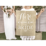 Here Comes The Bride - Banner
