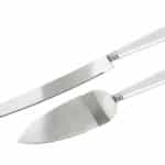 White Handle - Cake Server Set