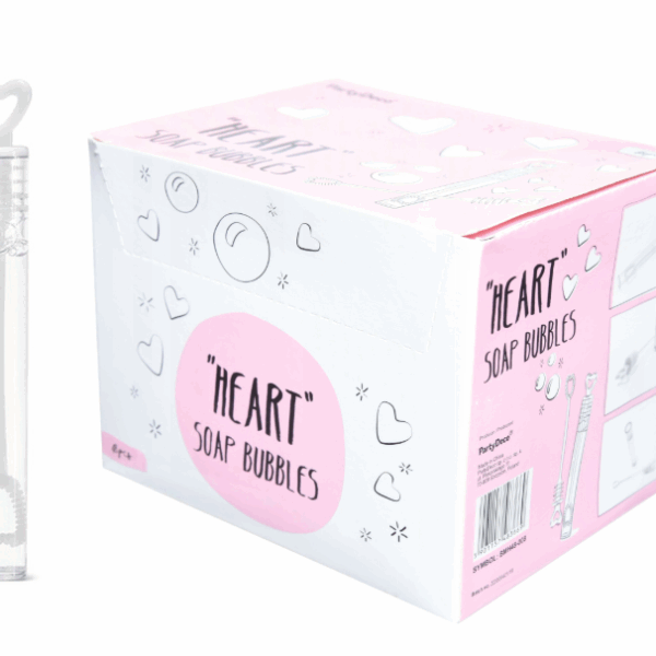 Heart Soap Bubble Tubes