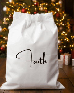 Santa Sack - Personalised with Name