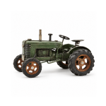 Large Green Metal Tractor Model