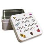Great Teachers Inspire - Small Tin Box