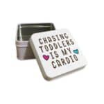 Chasing Toddlers - Small Tin Box