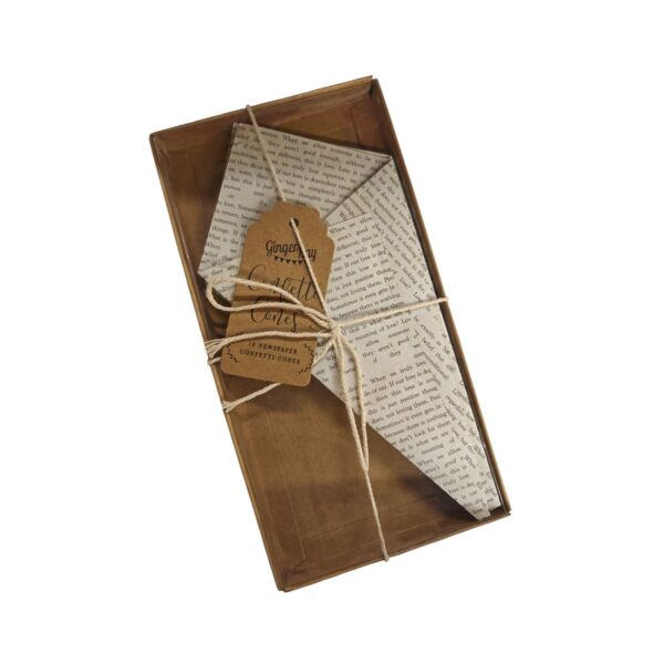 Inscription Confetti Cones