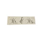 Mr & Mrs Wedding Sign