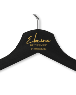 Denise's Black Wood Hanger - Adult