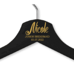 Nicole's Black Wood Hanger - Adult