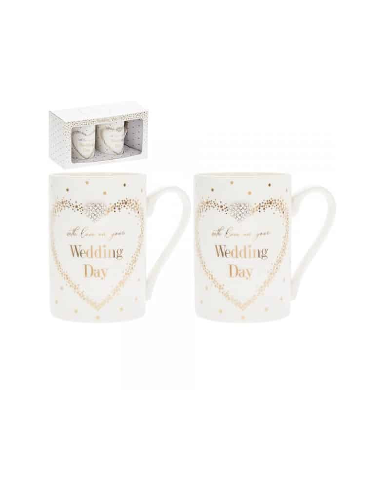 weddingdaymugset.jpg Wedding Day Mug Set - Image 1