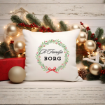 Il-Familja ... - Personalised Christmas Cushion