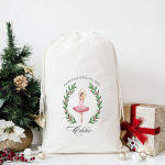 Ballerina - Personalised Christmas Gift Sack
