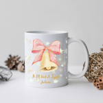 Il-Milied it-Tajjeb Bell - Personalised Christmas Mug