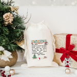 Custom Letter from Santa - Personalised Christmas Gift Sack - Image 2