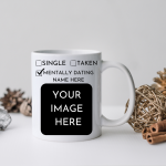Mentally Dating... - Personalised Mug