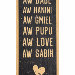Aw Qalbi... Aw Babe... - Black Wine Box