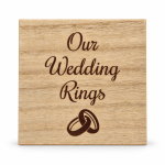 Our Wedding Rings - Ring Box