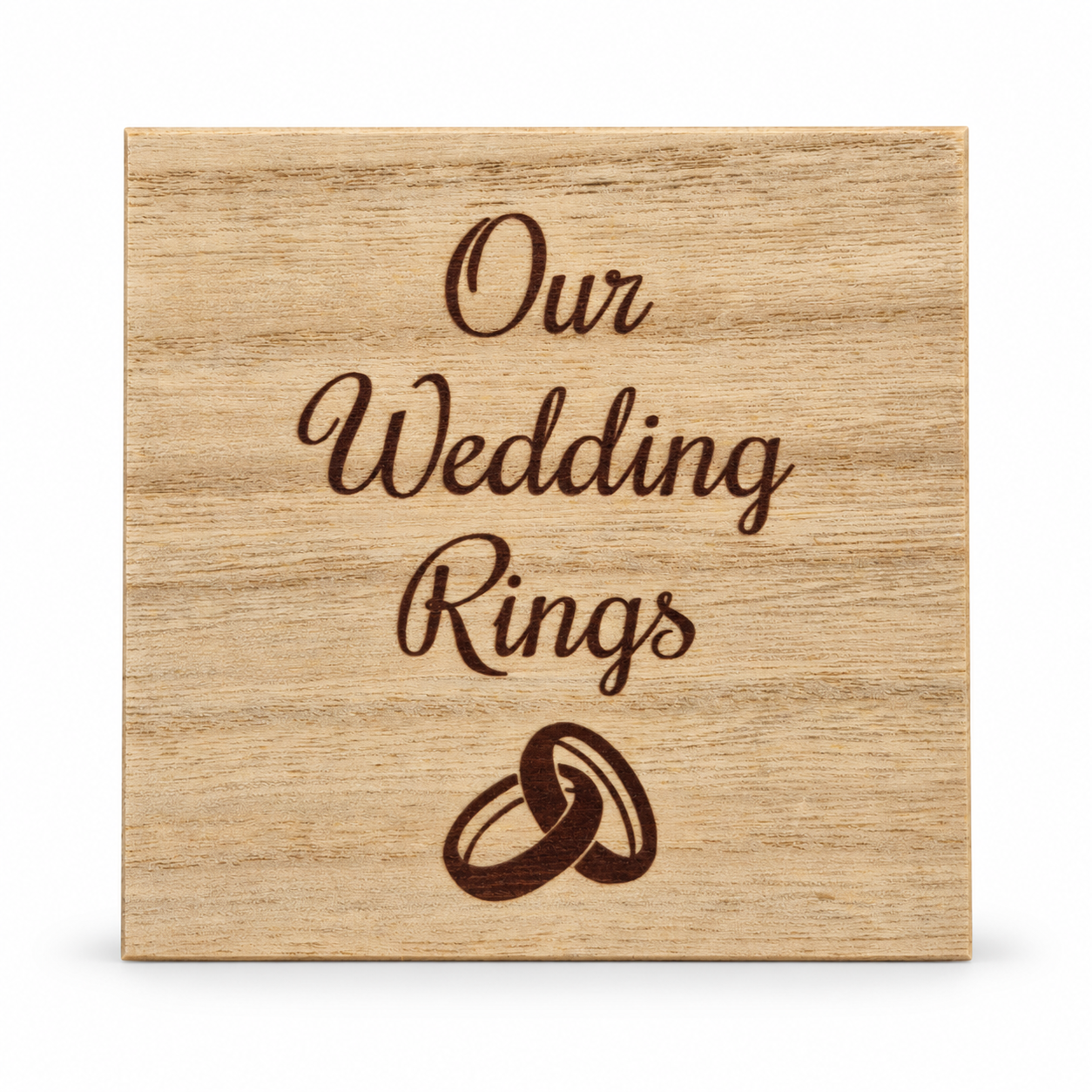 OUR_WEDDING_RING_BOX Our Wedding Rings - Ring Box - Image 1