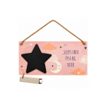 Big Sister Countdown Hanging Plaque