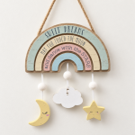 Sweet Dreams Rainbow Plaque