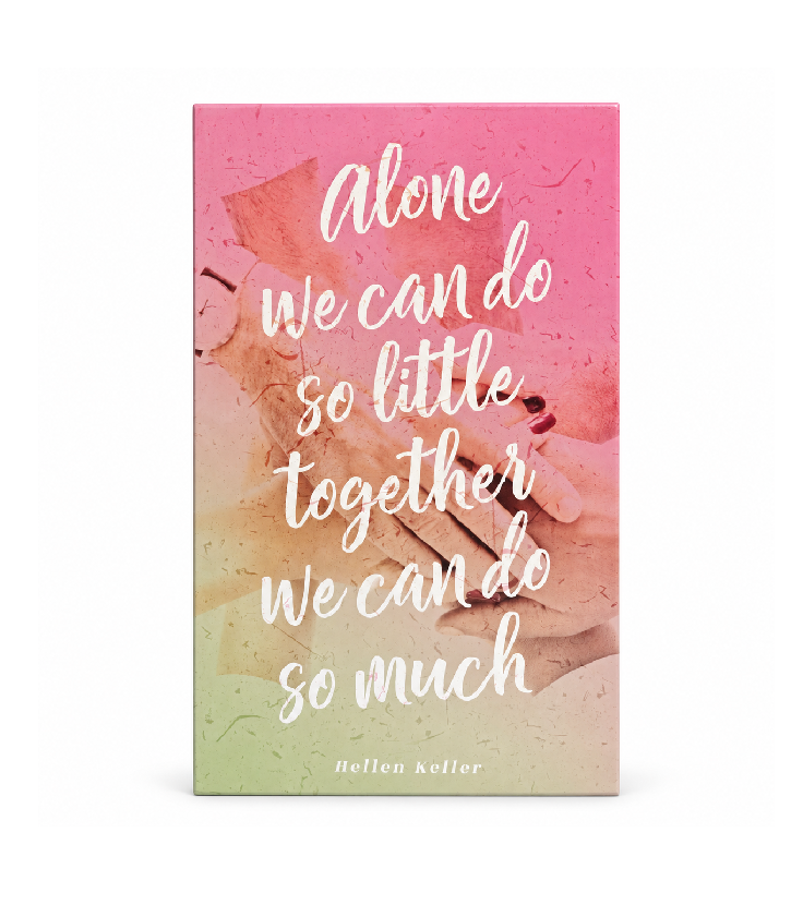 TOGETHER_PLAQUE Together We Can Do So Much - Wooden Plaque - Image 1