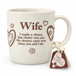Wife Sentiment Mug