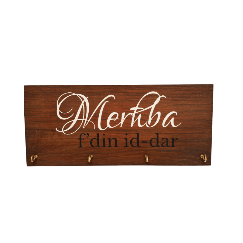 MERHBA_KEYRANGER Merħba f’Din id-Dar Key Holder - Image 1