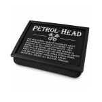 Petrol-Head Cushioned Lap Tray